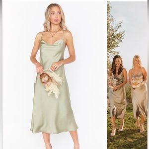 Show Me Your Mumu Satin Dress